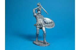 Афинский гоплит отбивает удар Спартанца 431-404 год до н.э.