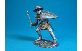 Немецкий рыцарь с боевым молотом, XIV век