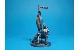 Оруженосец и его собака, XIII век