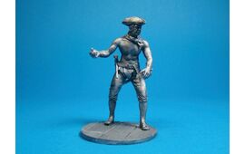 Пират с гранатой, XVIII век