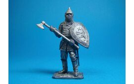 Русичь воин с топором, XIV век