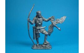 Викинг-лучник с гусем, IX-X века