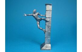 Человек-паук оловянная миниатюра