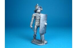 Гладиатор Мурмиллон готов к бою оловянная миниатюра