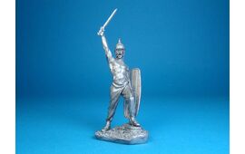 Кельтский воин, I век н.э. оловянная миниатюра