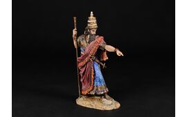 Царь Ассирии Саргон II, 722-705 года до н.э. в росписи