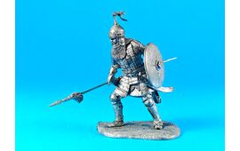 Татаро-монгольский воин с копьем, XIV век