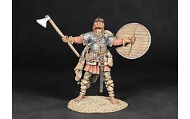 Викинг из воинов Волки Одина, IX-X века в росписи