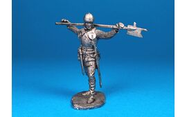 Швейцарский гвардеец с алебардой