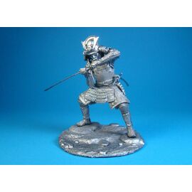 Даймё Ода Нобунага в маске воина мэ-но-сита хо, 1580 год