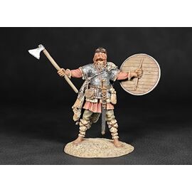 Викинг из воинов Волки Одина, IX-X века в росписи