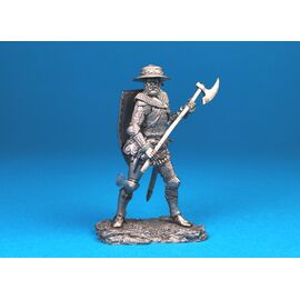 Швейцарский наёмник с секирой XIV век