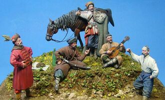 Ко Дню украинского казачества скидка на миниатюры Запорожских казаков - 10%