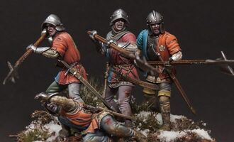 Скидка 15 %  ко Дню Шахтера на миниатюры рыцарей