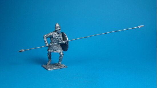 Педзетайр первых рядов фаланги армии Александра Македонского, III-IV век до н.э.