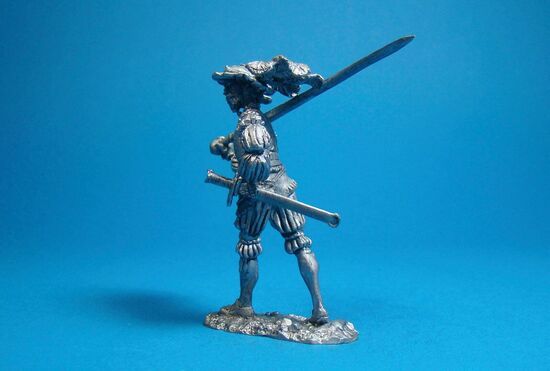 Ландскнехт с Цвайхендером (двуручный меч)