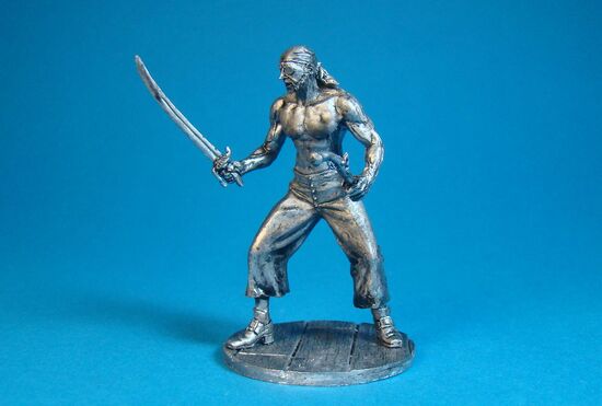 Пират в бою, XVIII век