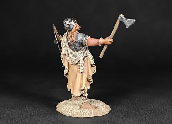 Викинг из воинов Волки Одина, IX-X века в росписи