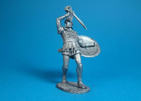 Афинский гоплит отбивает удар Спартанца 431-404 год до н.э.