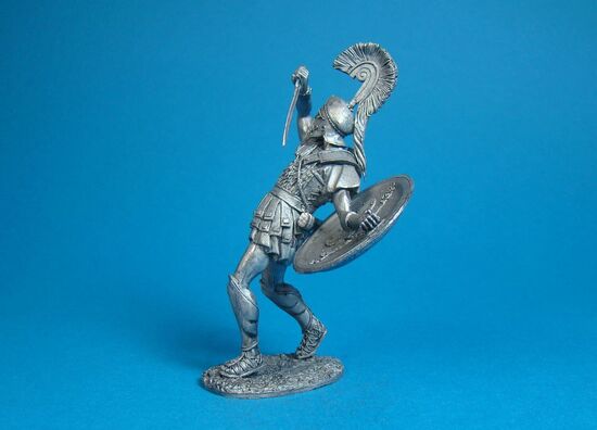 Афинский гоплит отбивает удар Спартанца 431-404 год до н.э.