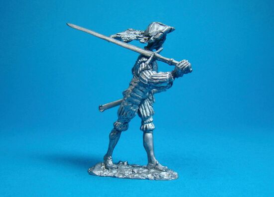 Ландскнехт с Цвайхендером (двуручный меч)