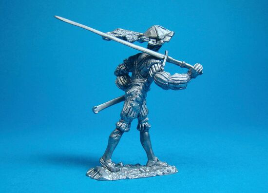 Ландскнехт с Цвайхендером (двуручный меч)