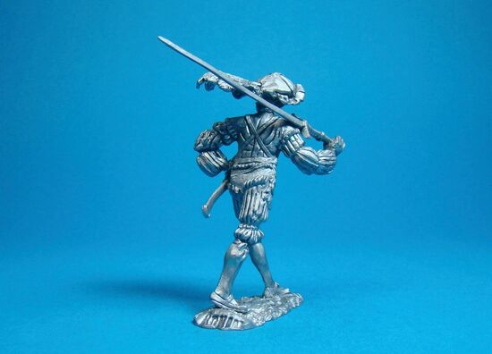 Ландскнехт с Цвайхендером (двуручный меч)