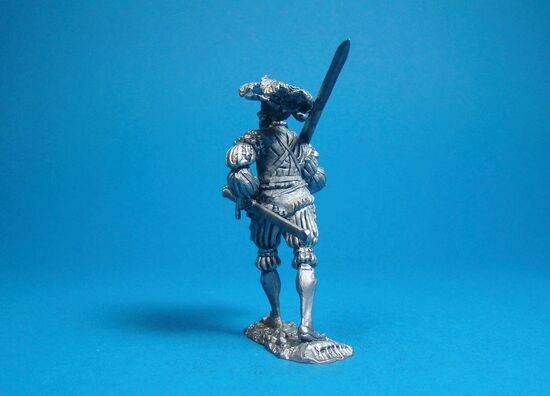 Ландскнехт с Цвайхендером (двуручный меч)