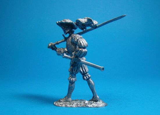 Ландскнехт с Цвайхендером (двуручный меч)