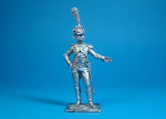 Офицер фузилёров-егерей Императорской Гвардии, Франция 1806-1814 года