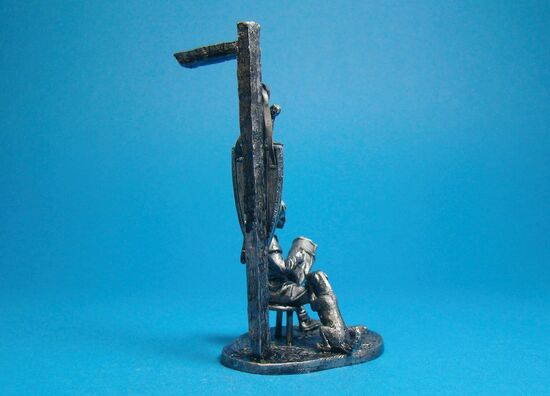 Оруженосец и его собака, XIII век