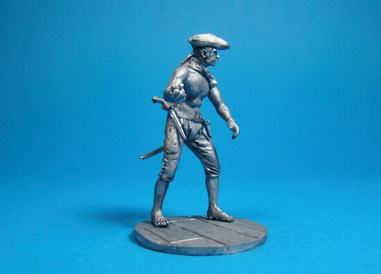 Пират с гранатой, XVIII век