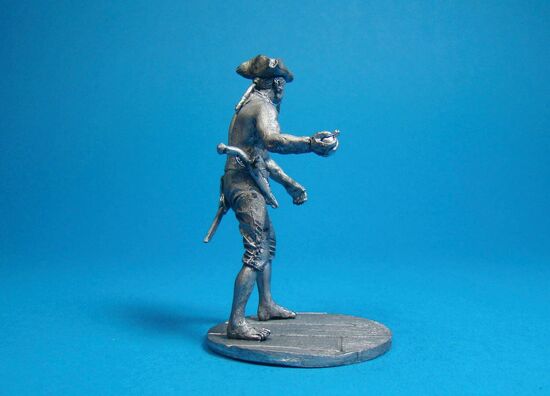 Пират с гранатой, XVIII век