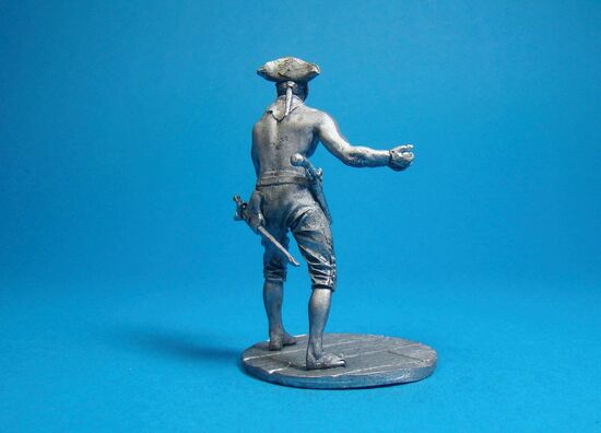 Пират с гранатой, XVIII век