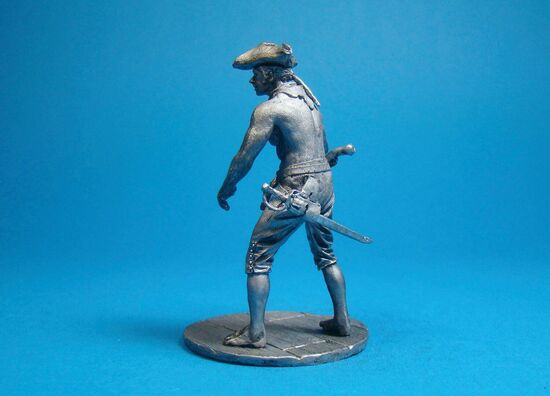 Пират с гранатой, XVIII век