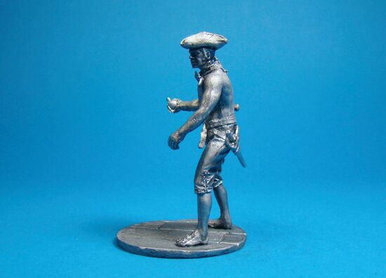 Пират с гранатой, XVIII век