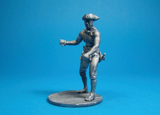 Пират с гранатой, XVIII век