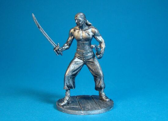 Пират в бою, XVIII век