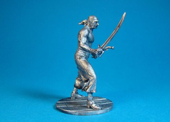 Пират в бою, XVIII век