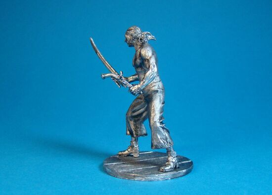 Пират в бою, XVIII век