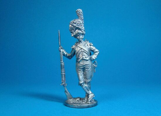 Рядовой полка пеших гренадер Императорской гвардии Франция 1804-1815 год