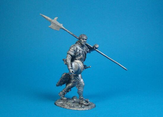 Швейцарский алебардист кантона Ури, 2-я половина XV века.