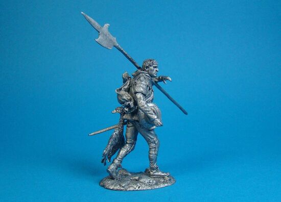 Швейцарский алебардист кантона Ури, 2-я половина XV века.