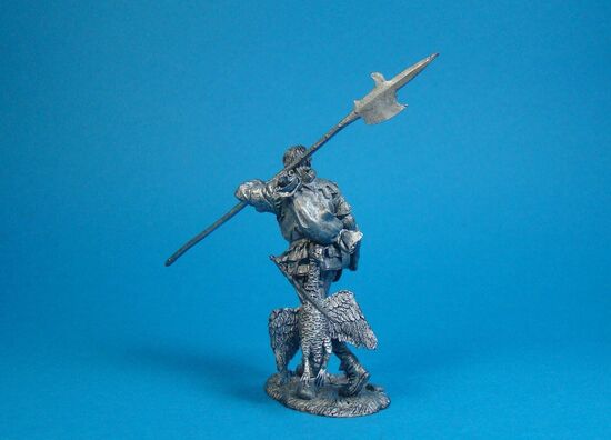 Швейцарский алебардист кантона Ури, 2-я половина XV века.