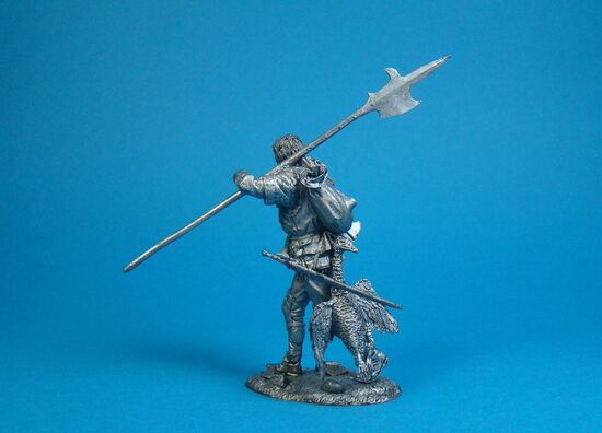 Швейцарский алебардист кантона Ури, 2-я половина XV века.