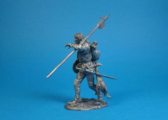 Швейцарский алебардист кантона Ури, 2-я половина XV века.