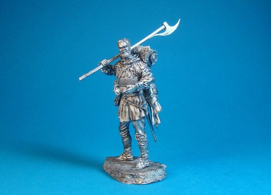 Средневековый ветеран наемник, XIV век