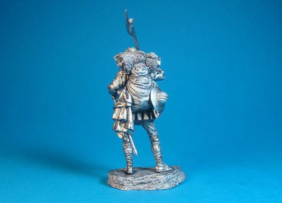 Средневековый ветеран наемник, XIV век