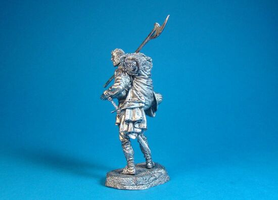 Средневековый ветеран наемник, XIV век