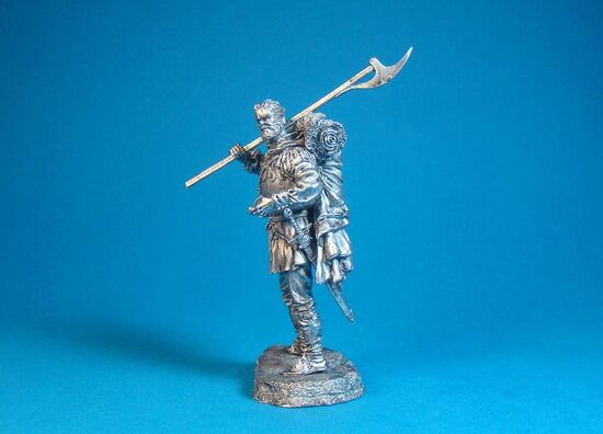 Средневековый ветеран наемник, XIV век